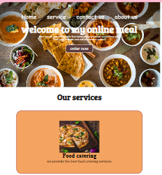 food Website